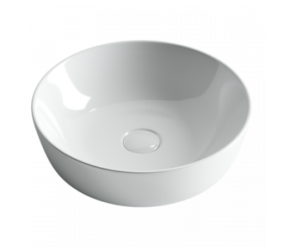 Умывальник чаша накладная круглая  Element 415*415*135мм Ceramica Nova CN6013 Белый 