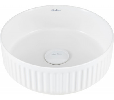 Раковина накладная Allen Brau Fantasy Line 36 4.11032.21 белый матовый Раковина накладная Allen Brau Fantasy Line 36 4.11032.21 белый матовый