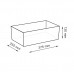 Корзина WasserKRAFT Aula WB-110 WB-110-L серый 