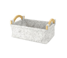 Корзина WasserKRAFT Aula WB-110 WB-110-L серый 