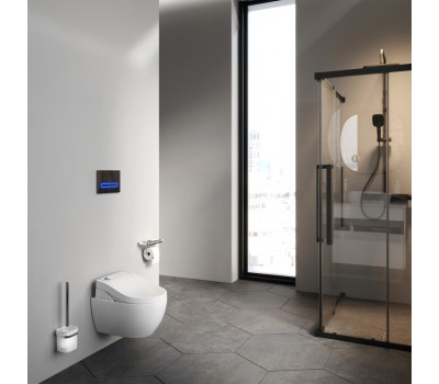Унитаз подвесной с электронной крышкой биде Clean Care AM.PM Awe C111739SC Белый 
