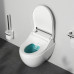 Унитаз подвесной с электронной крышкой биде Clean Care AM.PM Awe C111739SC Белый 