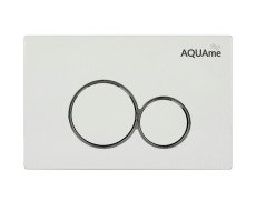Панель смыва AQUAme AQM4101W белый Панель смыва AQUAme AQM4101W белый