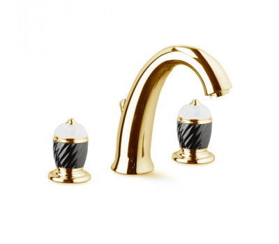 Смеситель для раковины Newform Deluxe 68005.66.019 Золото 