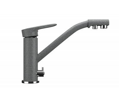 Смеситель для кухни ULGRAN Classic темно-серый U-010-309 
