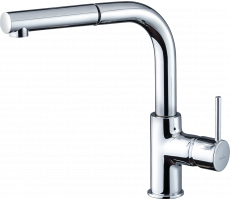Смеситель для кухни Rivelato Ledro Г-обр.с выдвижной лейкой D-35мм cromo 9022200 cromo Смеситель для кухни Rivelato Ledro Г-обр.с выдвижной лейкой D-35мм cromo 9022200 cromo