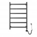 Полотенцесушитель электрический Domoterm Квадро Плюс Квадро Плюс П6 500х800 ER черный Черный, матовый Полотенцесушитель электрический Domoterm Квадро Плюс Квадро Плюс П6 500х800 ER черный Черный, матовый