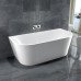 Ванна акриловая 180х80 Vincea VBT-421-1800 цвет белый, щелевой перелив, слив хром 