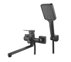 Смеситель для ванны Shevanik S9902H, черный