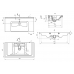 Раковина Dreja Harmonia 100 641259 белый 