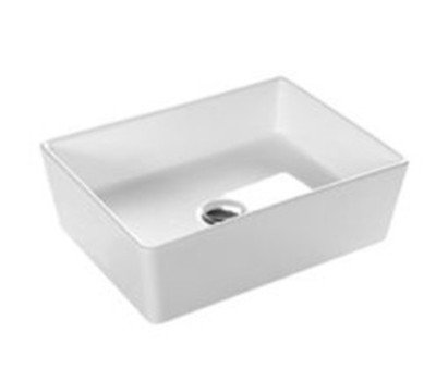 Раковина встраиваемая снизу Hatria YXSQ01 HAPPY HOUR 11.15 размер 50х38 см, цвет белый 