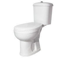 Унитаз-компакт Оскольская керамика Дора Комфорт горизонтальный выпуск, сиденье с микролифтом, белый 47301130406 