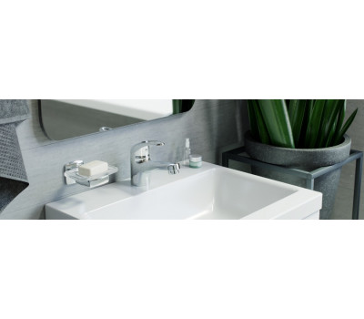 Смеситель для раковины, полимер Dorff Comfort D8021000 Хром 