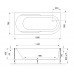 Гидромассажная ванна Royal Bath  AZUR STANDART 160x80x60L