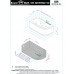 Гидромассажная ванна Royal Bath  AZUR STANDART 160x80x60L