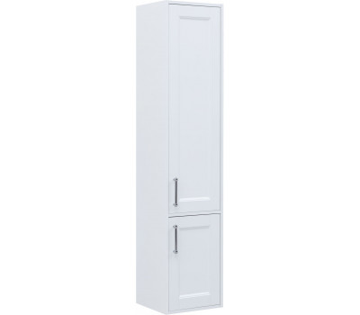 Шкаф-пенал Aquanet Бостон New 35 белый сатин