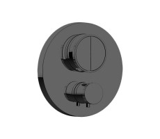 Внешняя часть встраиваемого термостатического смесителя Almar Core E176632.AB Черный 