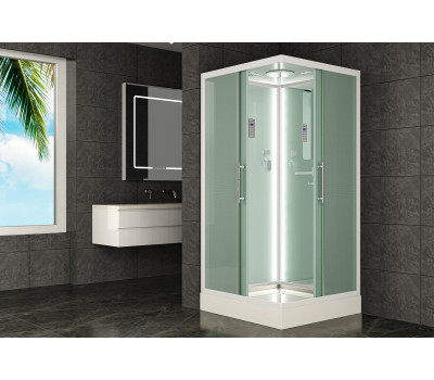 Кабина душевая ESBANO ES-L 100 CKR (с подсветкой)