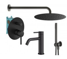 Комплект Plumberia Selection KITXO18NO53 Черный матовый 