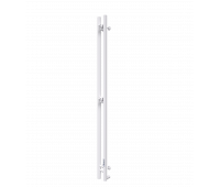 Полотенцесушитель электрический Ника Robe-2 120/10 RAL9016 белый матовый правый тэн