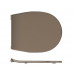 Сиденье для унитаза ISVEA Sentimenti Neo 40D40531I-S цвет коричневый матовый 