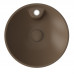 Раковина 45х45 см ISVEA SistemaY Soft накладная 10SY65045SV-2H отверстия для смесителя 1 цвет коричневый матовый 