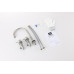 Смеситель ABBER Wasser Kreis 316 AF8108BST-M для раковины, сталь брашированная  Смеситель ABBER Wasser Kreis 316 AF8108BST-M для раковины, сталь брашированная