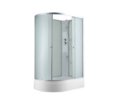 Душевая кабина AvaCan C3012R N без крыши матовый Хром 