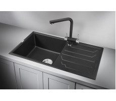 Кухонная мойка GRANULA 8601, ТУРМАЛИН, кварц 