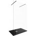 Душевая перегородка Allen Brau Infinity 2 120 3.21045.BBA черный браш 