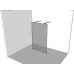 Душевая перегородка Allen Brau Infinity 2 120 3.21045.BBA черный браш 