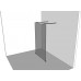 Душевая перегородка Allen Brau Infinity 2 120 3.21045.BBA черный браш 