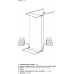 Душевая перегородка Allen Brau Infinity 2 120 3.21045.BBA черный браш 