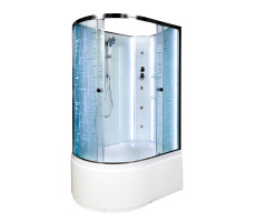 Душевая кабина AvaCan EM4511 N R LED с гидромассажем Хром 