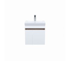 Тумба с умывальником 50 см IDDIS Zodiac ZOD5AD0i95K подвесная с дверцами