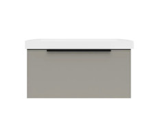 Тумба под раковину подвесная La Fenice SIMPLA FNC-01-SIM-C-80, бежевая  Тумба под раковину подвесная La Fenice SIMPLA FNC-01-SIM-C-80, бежевая