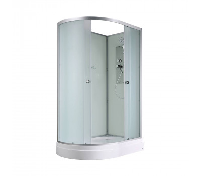 Душевая кабина AvaCan D2012R N без крыши матовый Хром 
