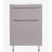 Тумба напольная Style Line Бергамо мини 60 (2 ящ.) Люкс антискрейтч серый, PLUS СС-00002309 