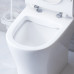 Унитаз-компакт безободковый с сиденьем микролифт Damixa Sirius DX86C8600SC Белый 