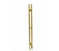 Полотенцесушитель электрический Comfysan Alto-K EC-2 120/6, матовое золото 