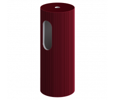 Пьедестал для раковины рифленый Armadi Art SOLE Corian Burgundy 801-Base-Rib-BUR 