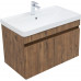 Тумба с раковиной Aquanet Оптима 80 цв. дуб рустикальный 00345359 Тумба с раковиной Aquanet Оптима 80 цв. дуб рустикальный 00345359