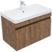 Тумба с раковиной Aquanet Оптима 80 цв. дуб рустикальный 00345359 Тумба с раковиной Aquanet Оптима 80 цв. дуб рустикальный 00345359