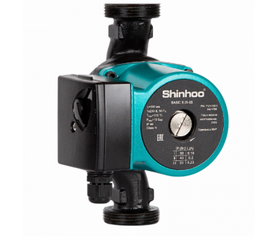 Насос циркуляционный Shinhoo BASIC S 25-6S 130 1x230V 71211007 