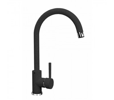 Смеситель для кухни Florentina ЮНА 313.39H.1123.102, черный  Смеситель для кухни Florentina ЮНА 313.39H.1123.102, черный