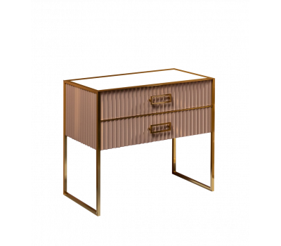 Тумба Armadi Art MONACO 100см капучино глянец + золото под раковину чашу 867-100-CPG Тумба Armadi Art MONACO 100см капучино глянец + золото под раковину чашу 867-100-CPG