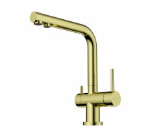 Смеситель для кухни OMOIKIRI Nagano, цвет-золото светлое 4994178 Смеситель для кухни OMOIKIRI Nagano, цвет-золото светлое 4994178