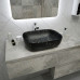 Раковина Teymi Solli 50 artceramic, накладная, Черный Мрамор T50394 