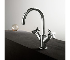 Смеситель для раковины Fantini Icona Classic 53 02 R056F Хром 