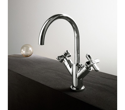 Смеситель для раковины Fantini Icona Classic 53 02 R056F Хром 